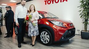 Pierwsza Toyota Aygo X wyprodukowana w fabryce Toyoty w Czechach